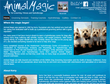 Tablet Screenshot of animalmagicessex.co.uk